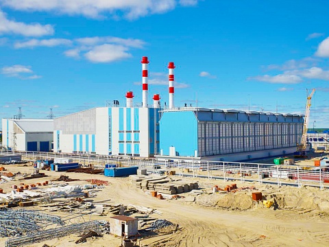 Газотурбинная электростанция 120 МВт для нужд Новоуренгойского газохимического комплекса
