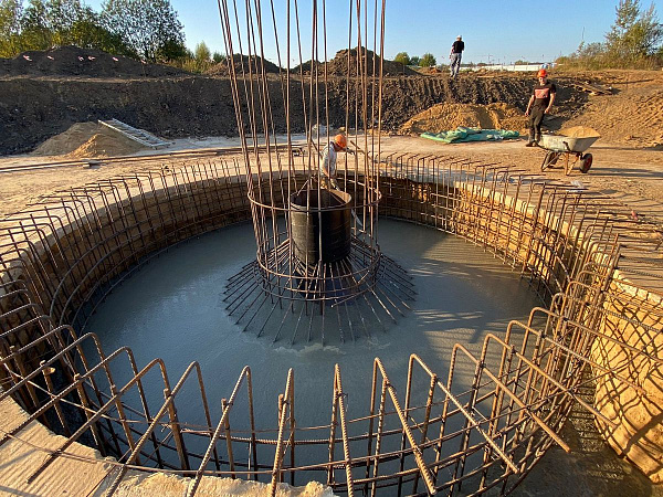 В Солнечногорске Группа «ВИС» продолжает строительство комплекса водоочистки в рамках Нацпроекта «Экология»