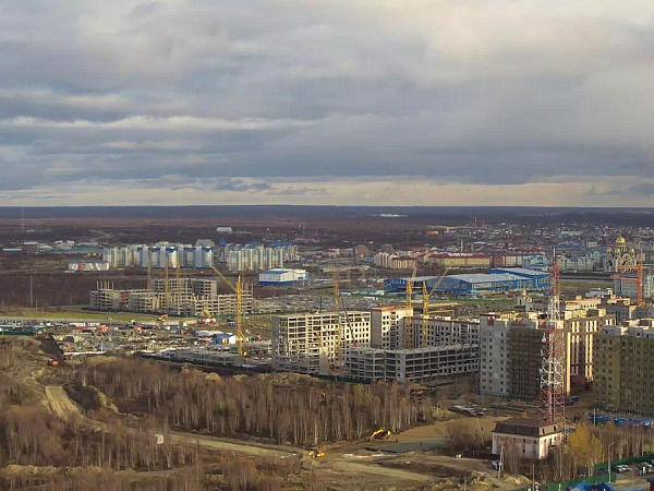 Группа «ВИС» завершила монолитный каркас первого дома ЖК «Обдорский» в Салехарде