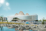 В строящемся Арктическом центре в Якутске ведётся черновая отделка помещений 